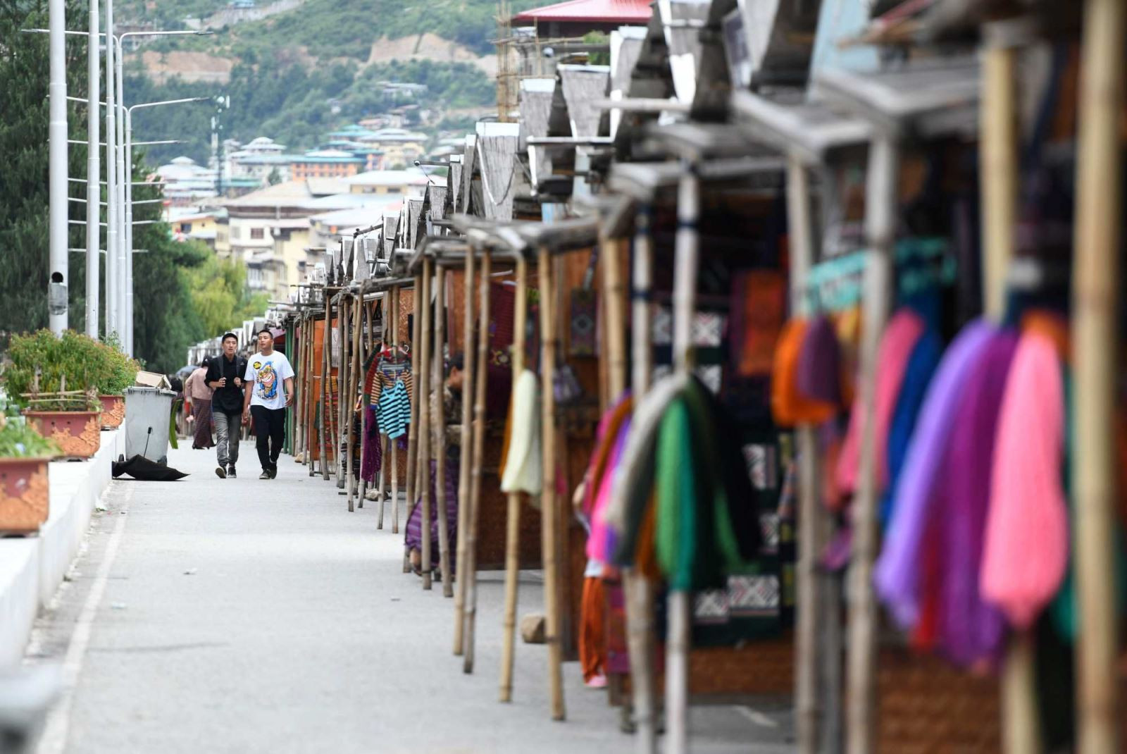 Chợ Thimphu, Chợ Thimphu, mua sắm Bhutana